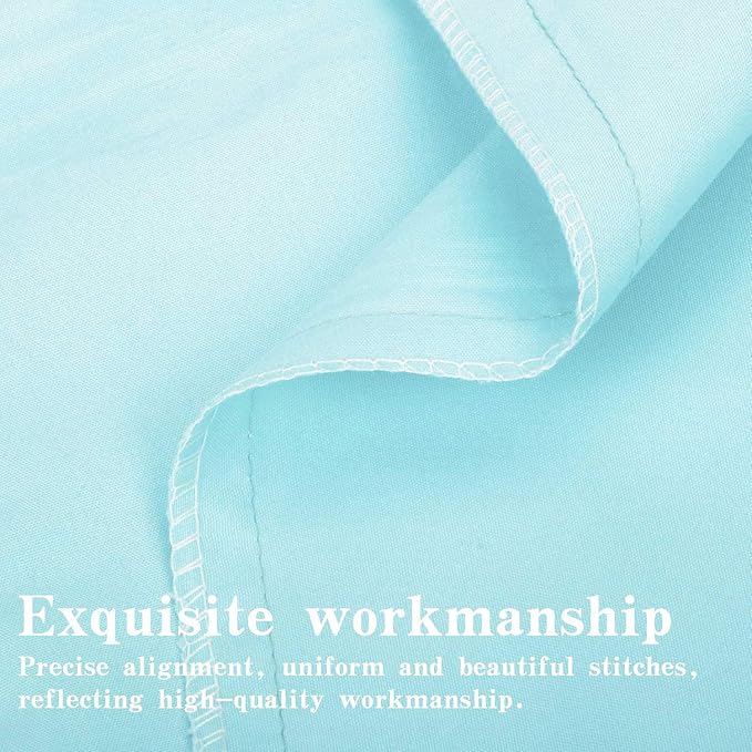 NTBAY Twin Extra-Long Flat Sheet Only - Image 3