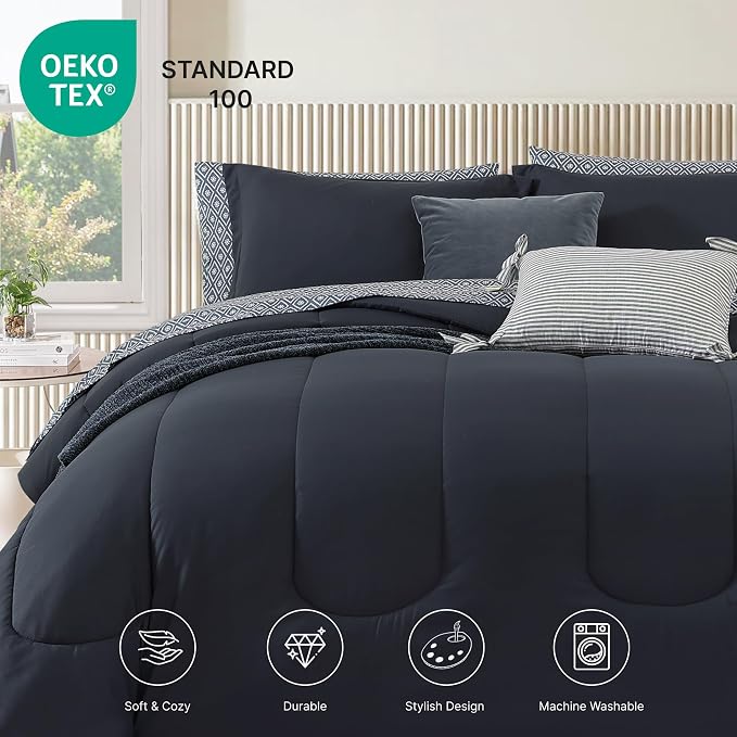 Monbix King Size Comforter Set - Image 4