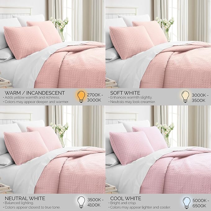 Southshore Fine Living, Inc. Stitched Pink Queen Quilt Bedding Set, Oversized - Image 8