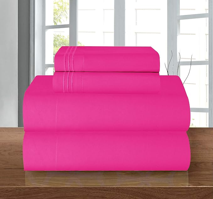 Elegant Comfort Luxury 1500 Premium Hotel Quality Microfiber 5-Piece Sheet Set - Image 2