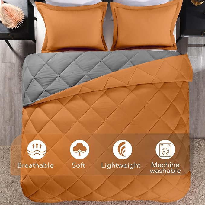 downluxe King Size Comforter Set - Image 5