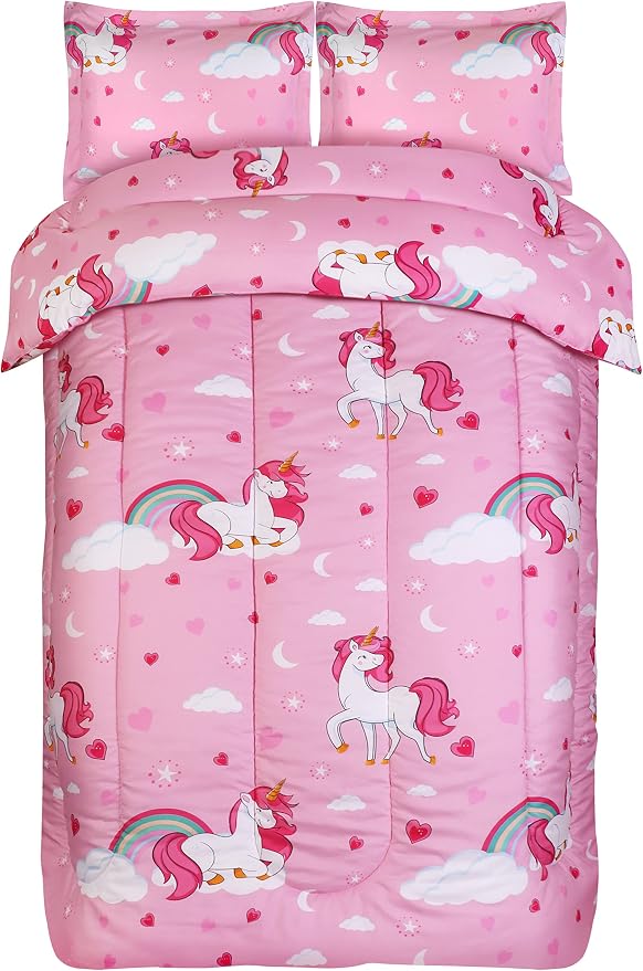 Utopia Bedding Unicorn Kids Comforter Set - Image 7
