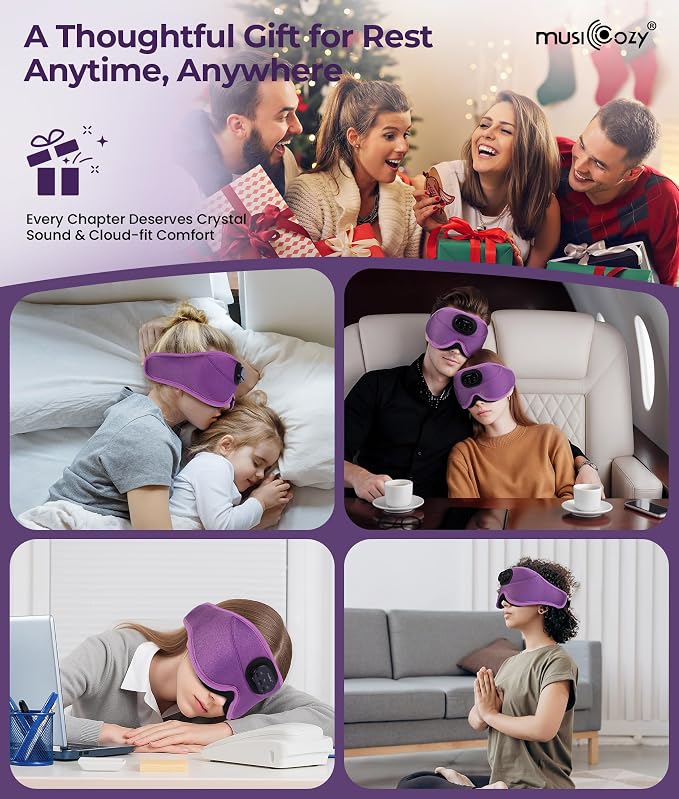 MUSICOZY 3D Bluetooth Sleep Mask - Image 8