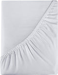 Royale Linens 400 Thread Count 100% American Grown Cotton Fitted Sheet Queen by ROYALELINENS