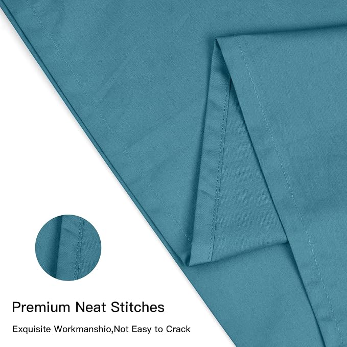 Deep Dream 100% Cotton Pillow Cases Standard Size Set of 2, 600 Thread Count - Image 5
