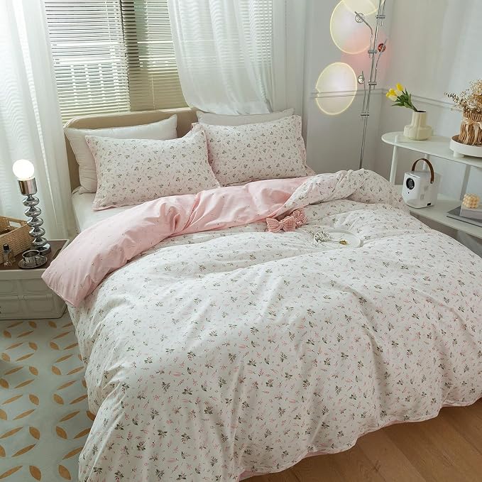 mixinni Floral Duvet Cover Twin XL Size - Image 4