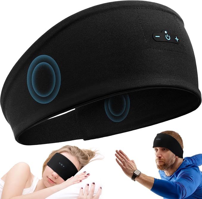 Sleep Headphones Bluetooth Headband by TOPIEI