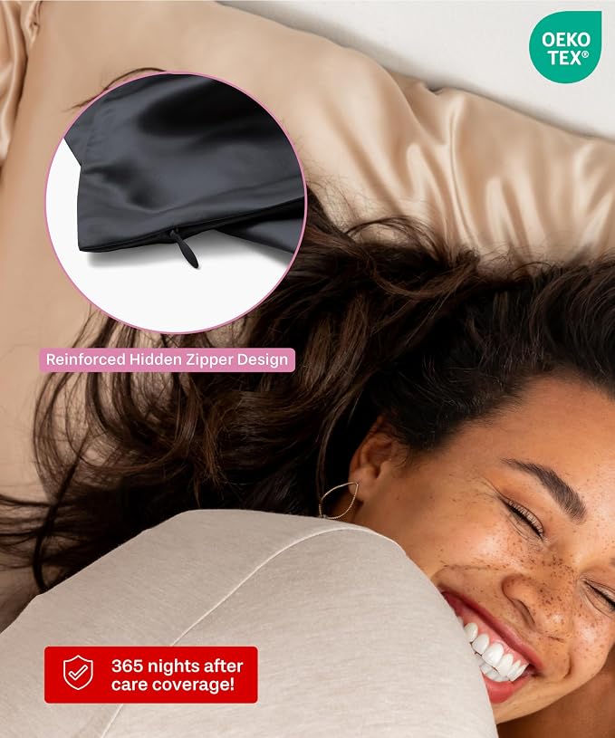SUNDAYSILKS™ Premium Silk Pillow Cases | 100% Mulberry Silk Pillowcase - Image 5
