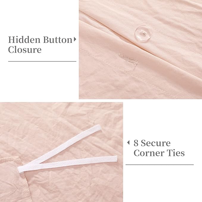 Ruffle Duvet Cover King Size, 104x90 in - Image 4