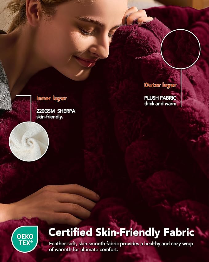 Homemate Electric Heated Throw Blanket - Image 5