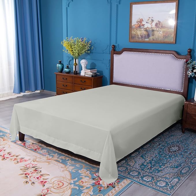 NTBAY Queen Flat Sheet Only - Image 5
