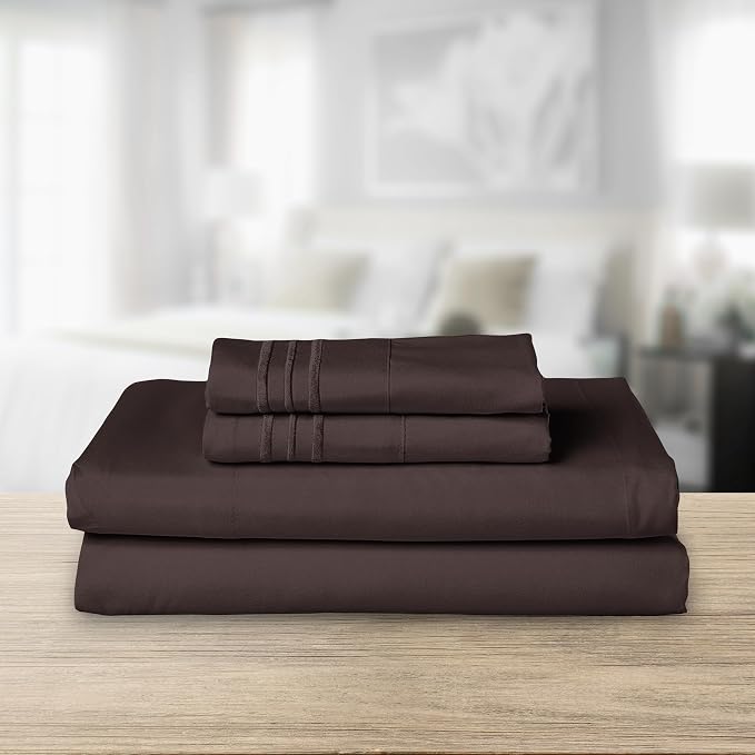 Elegant Comfort Luxurious 1500 Premium Hotel Quality Microfiber Three Line - Image 2