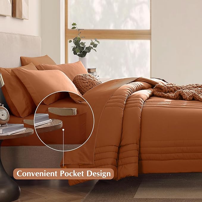 Monbix Super King Plus Size Comforter Set - Image 4