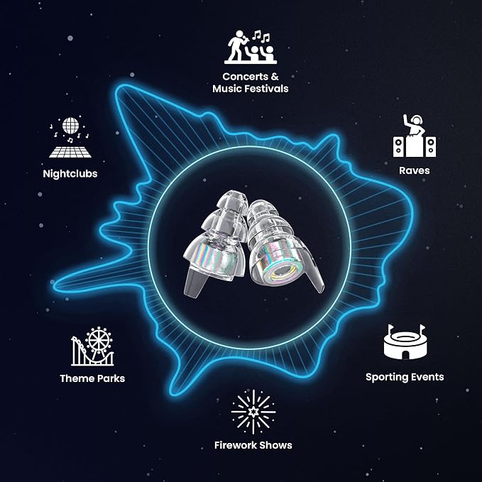 Eargasm High Fidelity EDC 2026 Music Festival Earplugs - Image 9