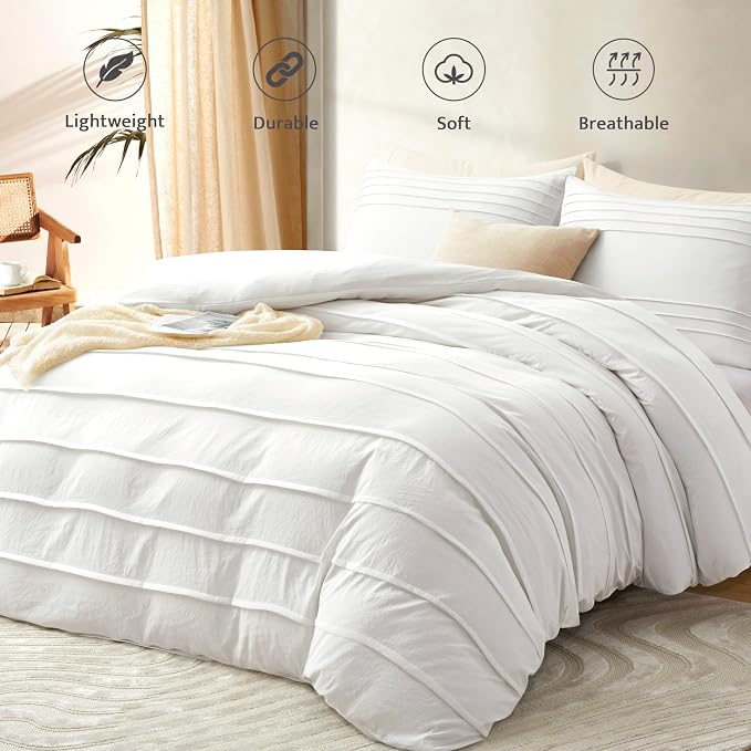 Oli Anderson White Duvet Cover King Size - Image 2