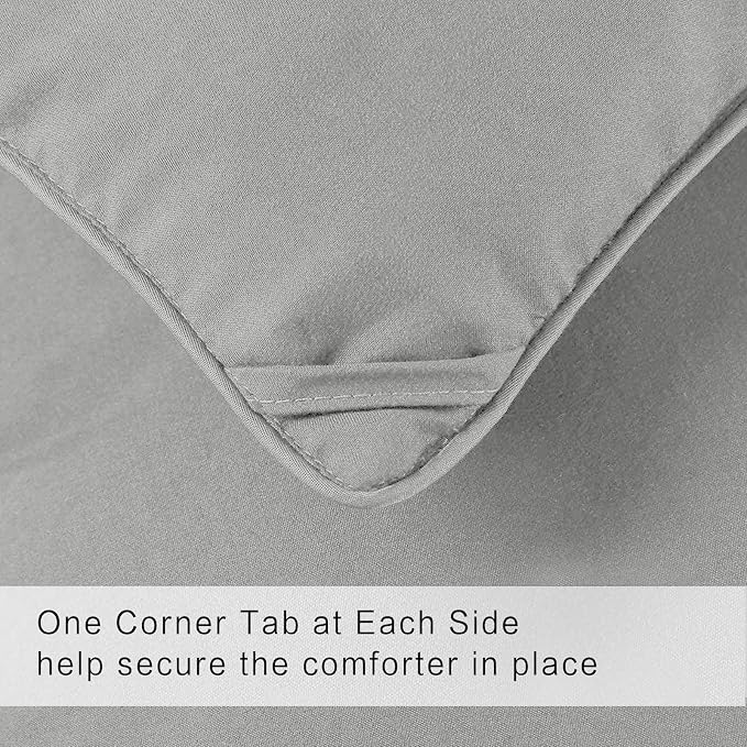COHOME Oversized King Size Comforter, All-Season Quilted Down Alternative Duvet - Image 5