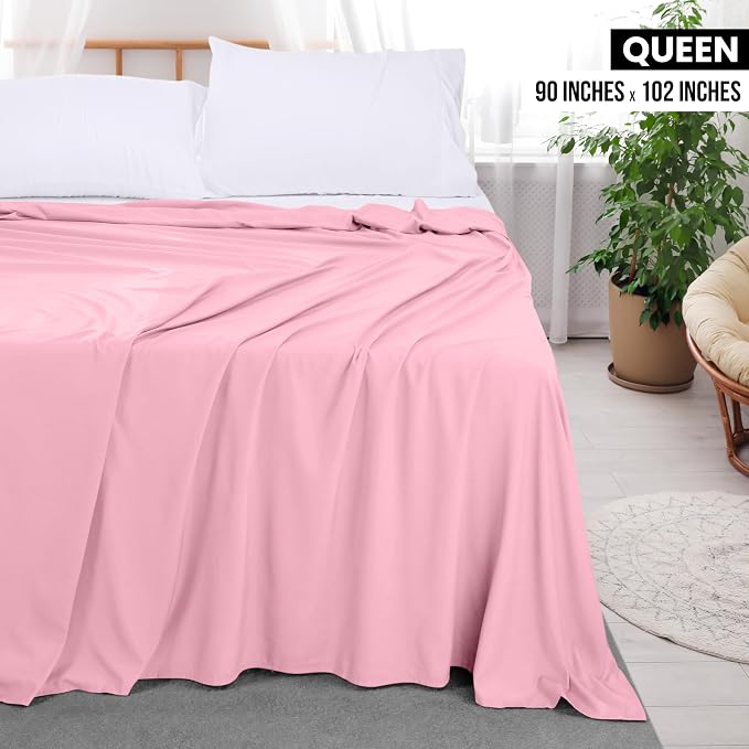 Utopia Bedding Flat Sheet - Image 2