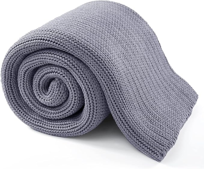 Guohaoi Knitted Weighted Blanket by GuohuoiHomeKitchen