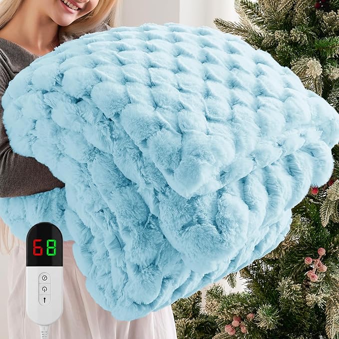 Homemate Electric Heated Throw Blanket by Homemate