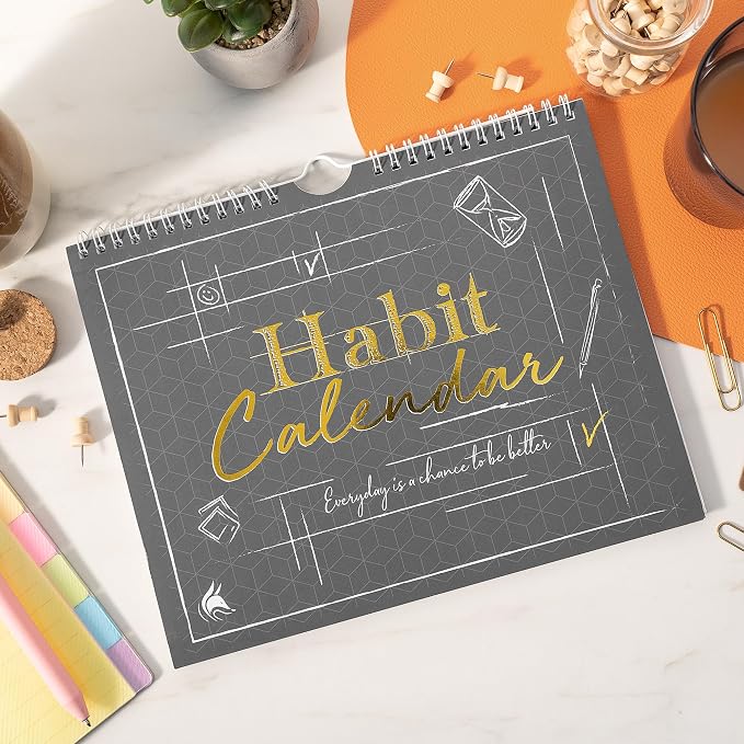 Clever Fox Habit Tracker Calendar – Inspirational Goal Tracker and Habit - Image 5