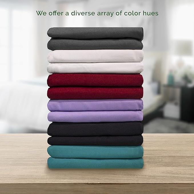 Elegant Comfort Premium Hotel Quality 1-Piece Flat Sheet, Luxury & Softest 1500 - Image 7