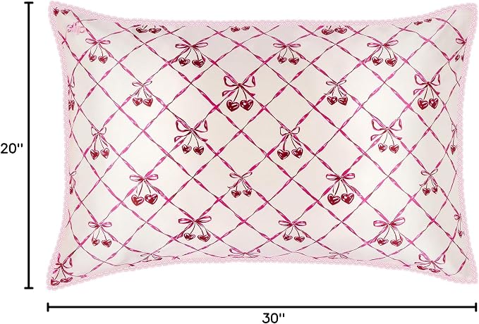 slip Queen Silk Pillowcase – Sweet Cherry Limited Edition - Image 10