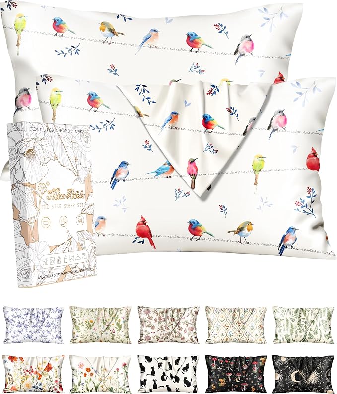 Miss Adola 2 Pack Silk Pillowcase by MissAdola