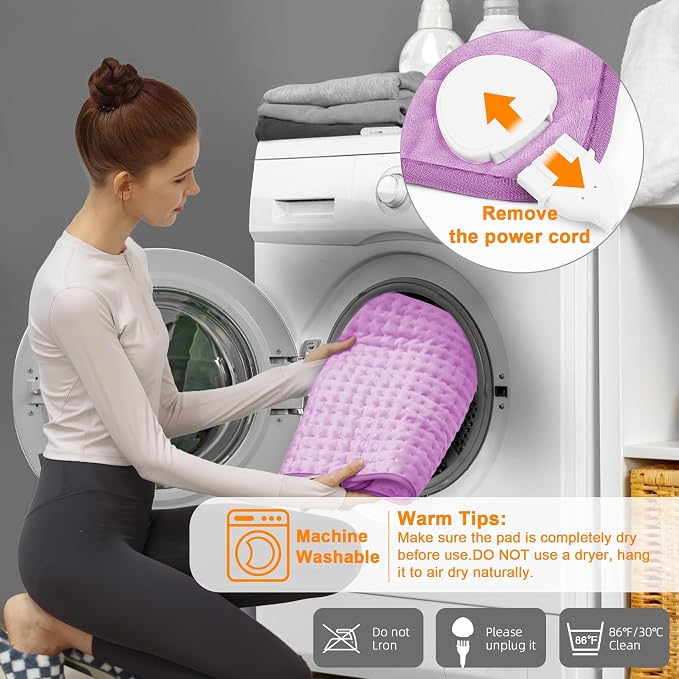 Deepsoon Heating Pad, Electric Heating Pads - Image 9
