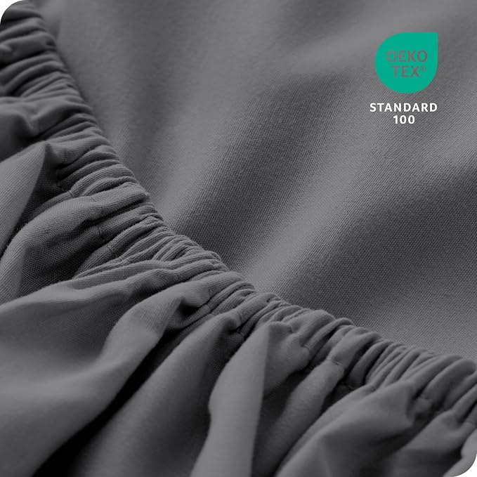 Bare Home 5-Pack Fitted Bottom Ultra-Soft Sheets California King - Image 5