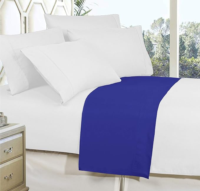 Elegant Comfort Premium Hotel Quality 1-Piece Flat Sheet, Luxury and Softest - Image 3