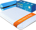 Stomach Sleeping Pillow for Stomach & Back Sleepers, Cooling Gel Thin Memory by IWACOOL