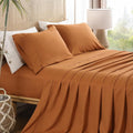 King Sheet Set 4 Piece, Soft Breathable Cooling Microfiber Bed Sheets by Dreava