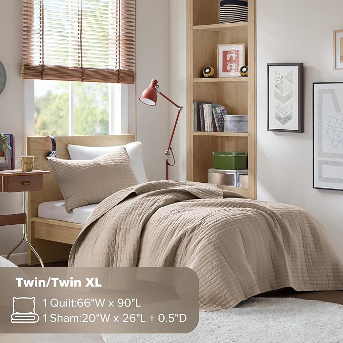 Comfort Spaces Kienna Quilt Set- Double Sided Stitching Design Summer Blanket - Image 7