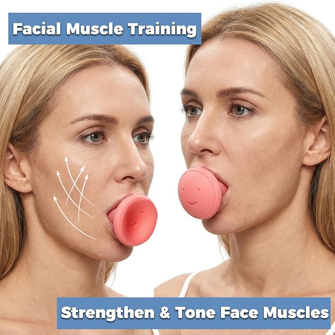 2 PCS Jawline Exerciser and Chin Strap - Image 5