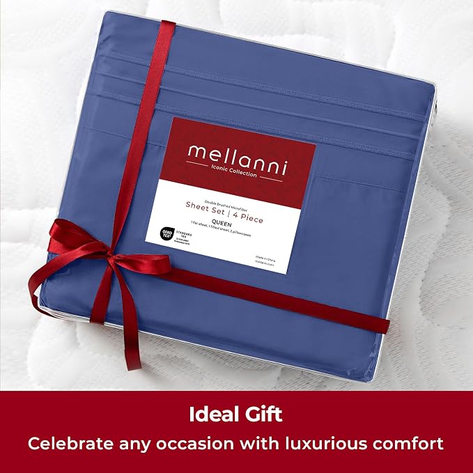 Mellanni Split King Sheets Set - Image 7