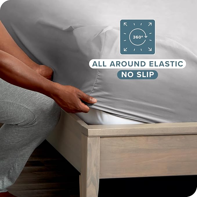 Bare Home 5-Pack Fitted Bottom Ultra-Soft Sheets King - Image 3