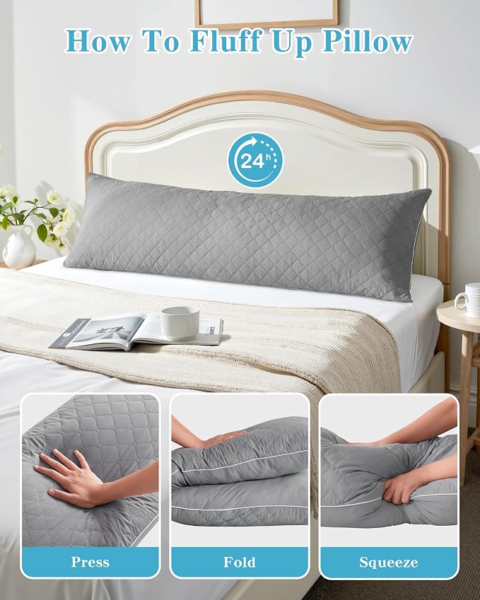 YZ HOME Long Body Pillow for Adults - Image 6