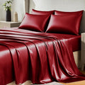 CozyLux Satin Sheets King Size Sheet Set by CozyLux