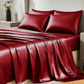 CozyLux Satin Sheets Full Size Sheets by CozyLux
