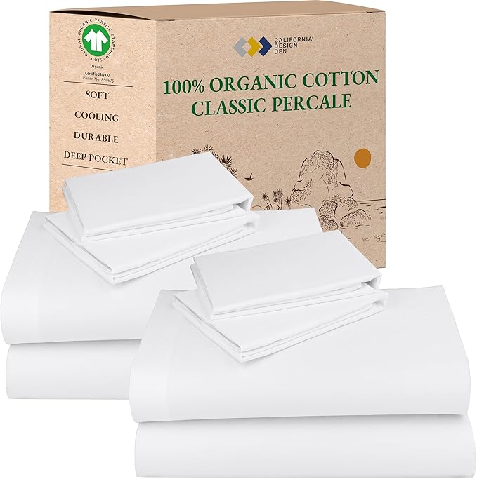 California Design Den 2-Pack Full Size Sheet Sets by CaliforniaDesignDen