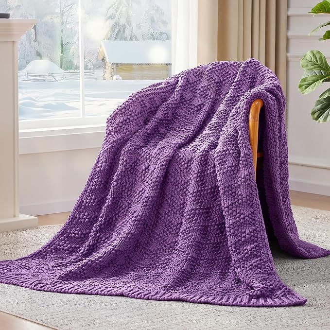 Anysay Knitted Weighted Blanket - Image 5