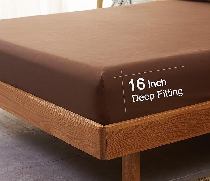 SONORO KATE Bed Sheet Set Super Soft Microfiber 1800 Thread Count Luxury - Image 6