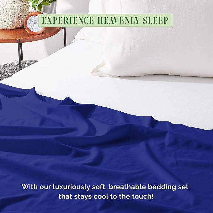 Elegant Comfort Premium Hotel Quality 1-Piece Flat Sheet, Luxury & Softest 1500 - Image 6