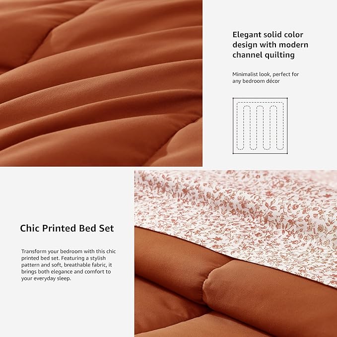 Monbix Queen Comforter Set - Image 5