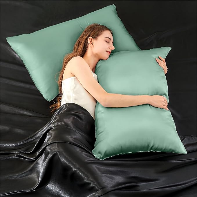INFIIXSO Mulberry Silk Pillow Case King Size, Silk Pillowcase - Image 7