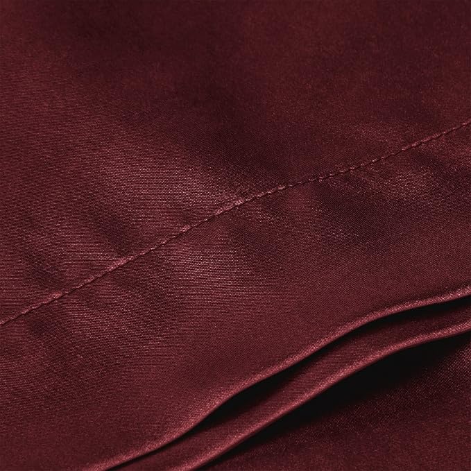 BEDELITE Satin Body Pillow Cover, Super Soft and Cooling Body Pillow Pillowcase - Image 6