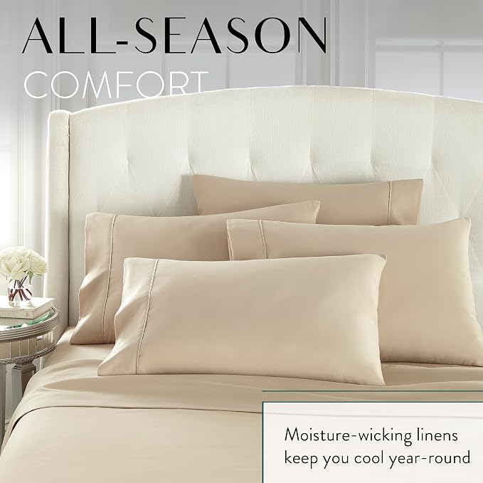 Danjor Linens Bed Sheet Set Twin XL - Image 6