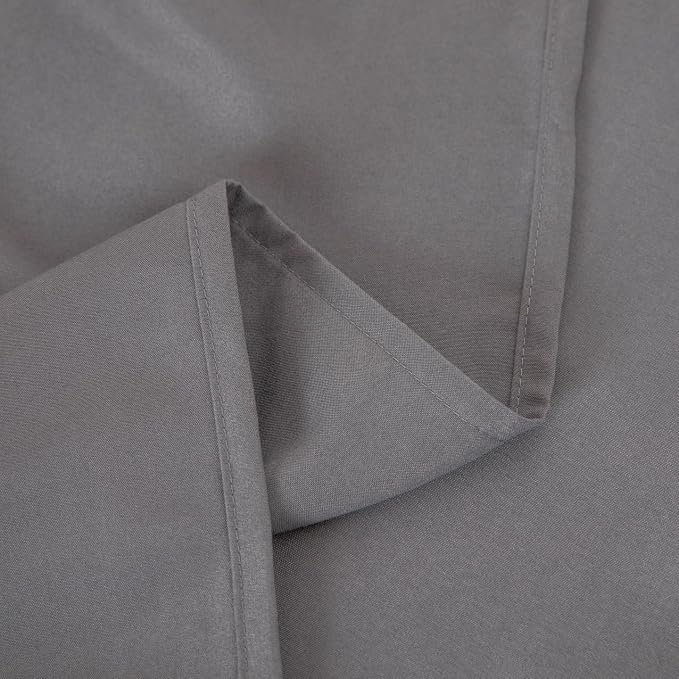 Full Flat Sheet Only， 80x96Inch Dark Gray - Image 7