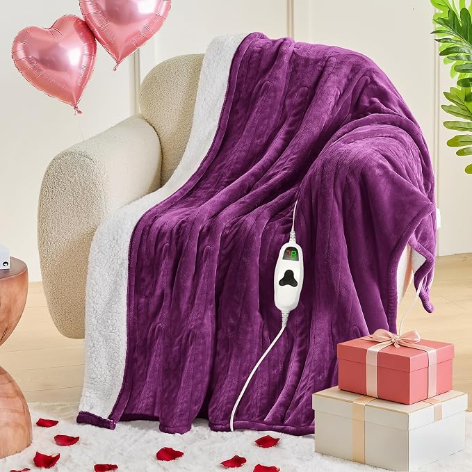 greenoak Heated Blanket Electric Full 72"X84", Heating Blanket - Image 7