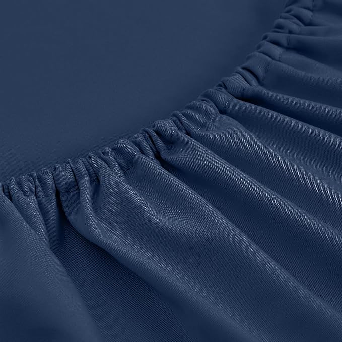FreshCulture King Fitted Sheets, Bulk Pack of 6, Deep Pocket, Soft Microfiber - Image 2
